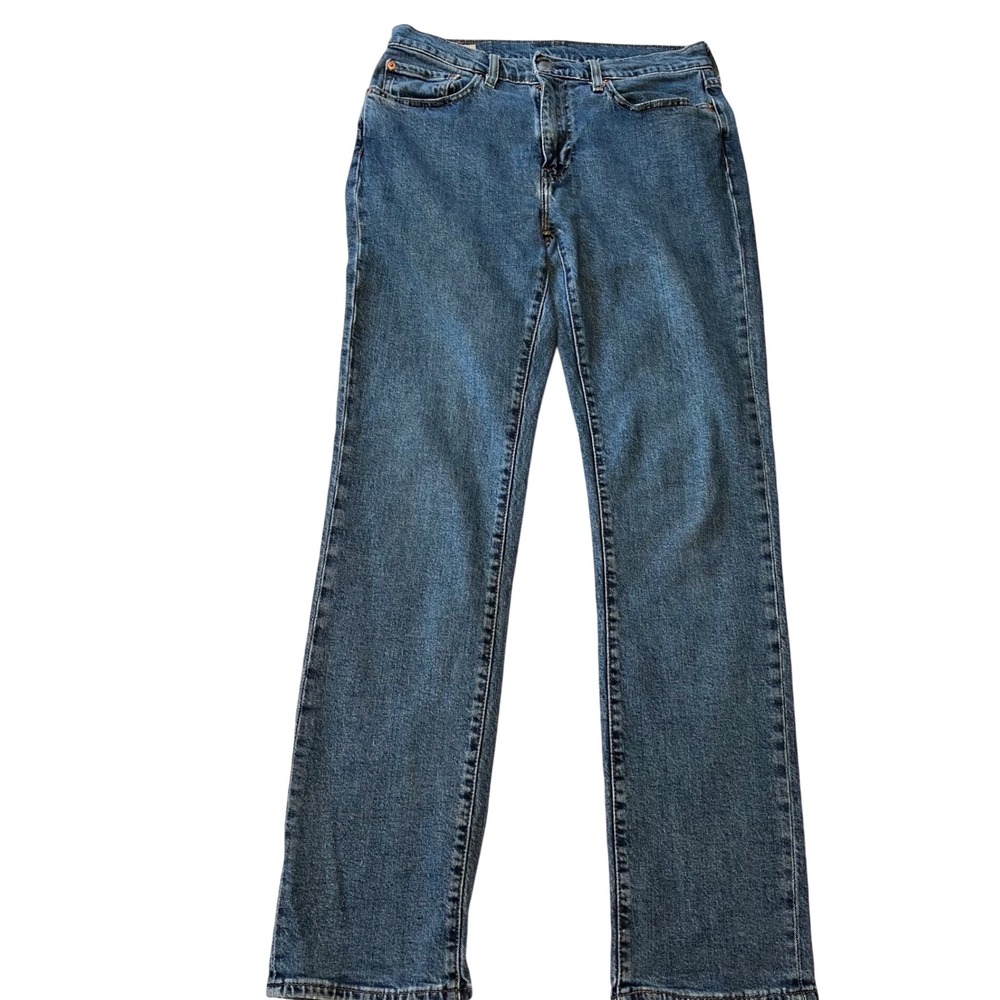 Levis 514 Straight Fit Jeans 32x34 Blue Med Wash Denim Rugged Streetwear Classic